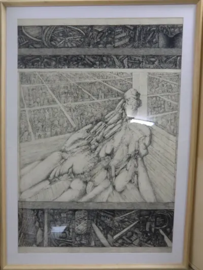 SORGUE Jean-Marie (1924-2010) Dessins Originaux 1970/1980 Encre sur Papier 110 x 75 cm